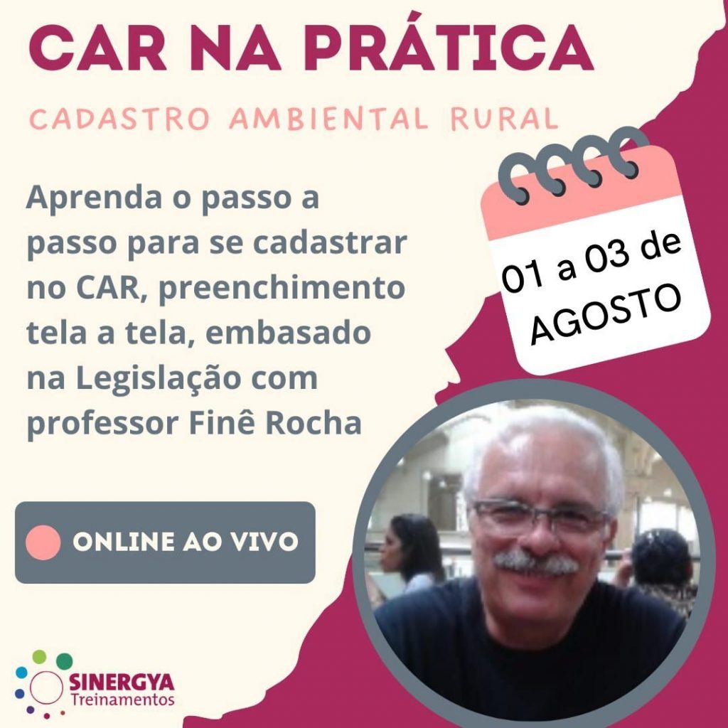 Curso Car Na Pr Tica Cadastro Ambiental Rural Programa De